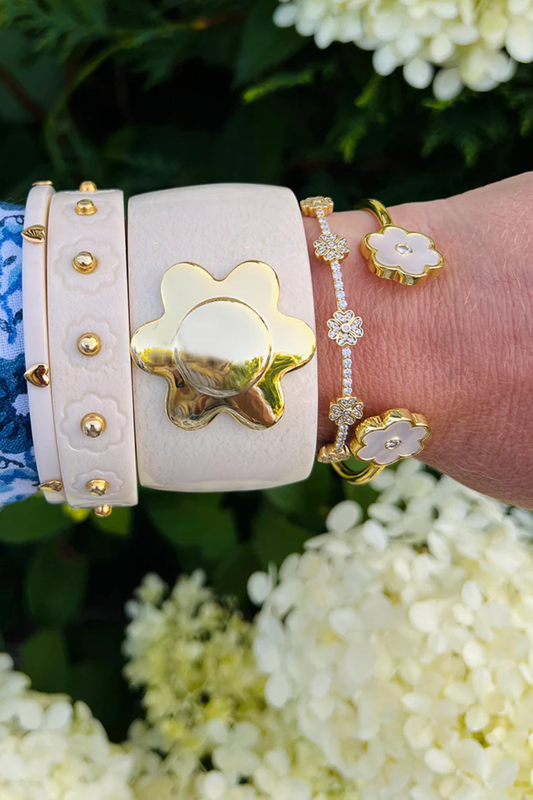 Petite Petal Cuff MOP