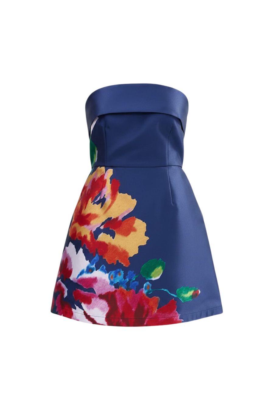 sutton fashion show dress in Royal Papaya | Aston Studio 100%SILK Sizes 2–6. Premium Black & White Women's Clothing Size:US 0 (XS)