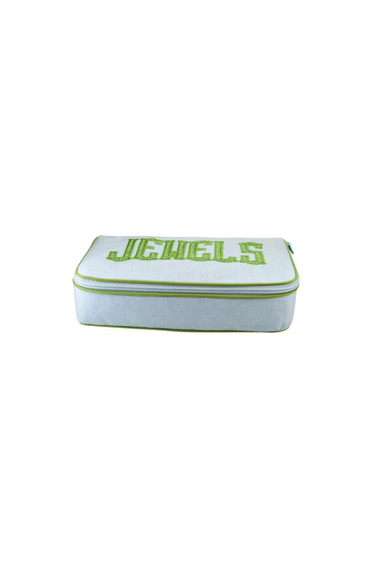 Jewels Jewelry Pouch in Light Blue