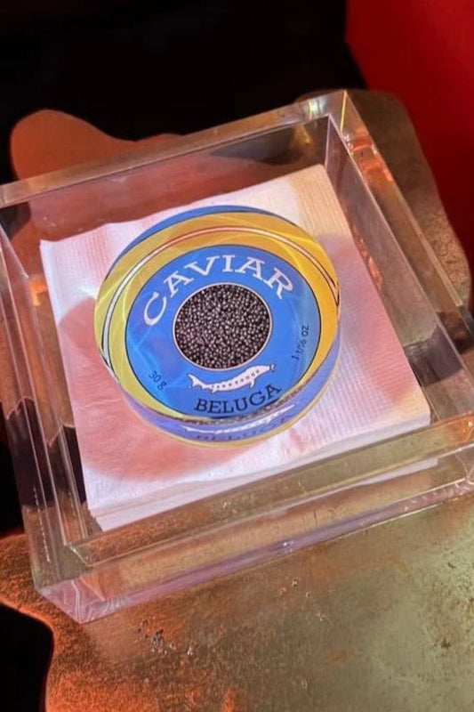Caviar Acrylic Cocktail Napkin Holder