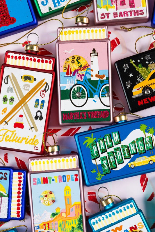 Martha's Vineyard Matchbook Ornament by Furbish Studio