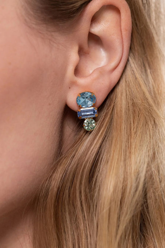 Patricia Earrings in Sky