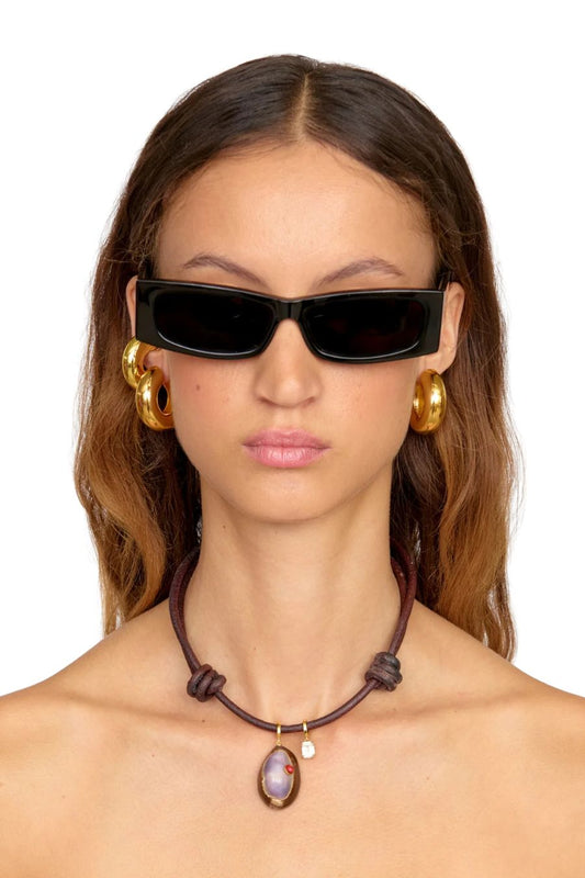 Kosta Necklace in Brown