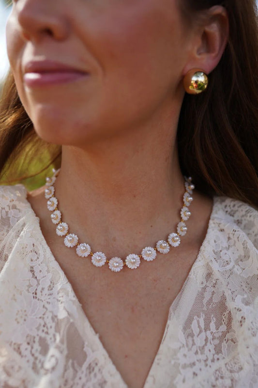 MOP Wildflower Necklace