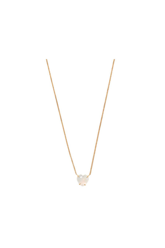 Love Drop Necklace in Moonstone