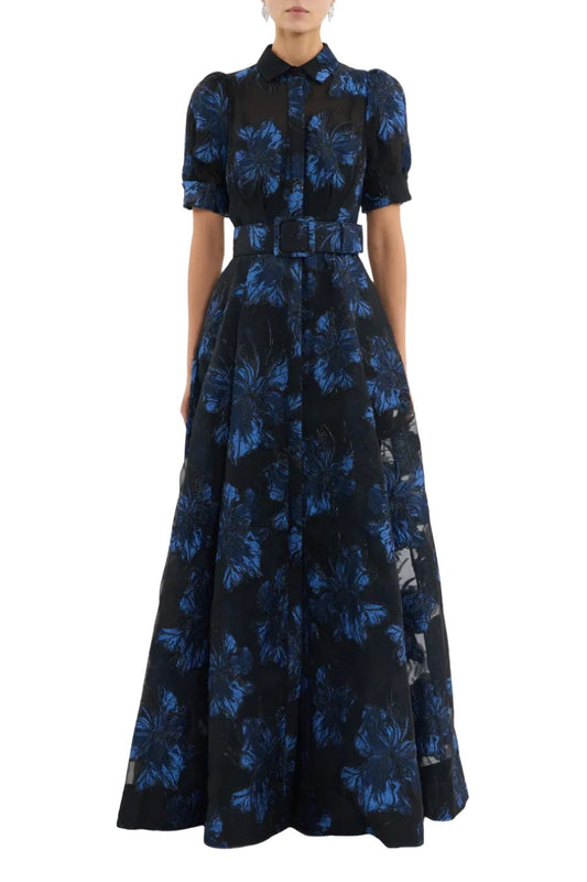Alexandra Gown in Navy