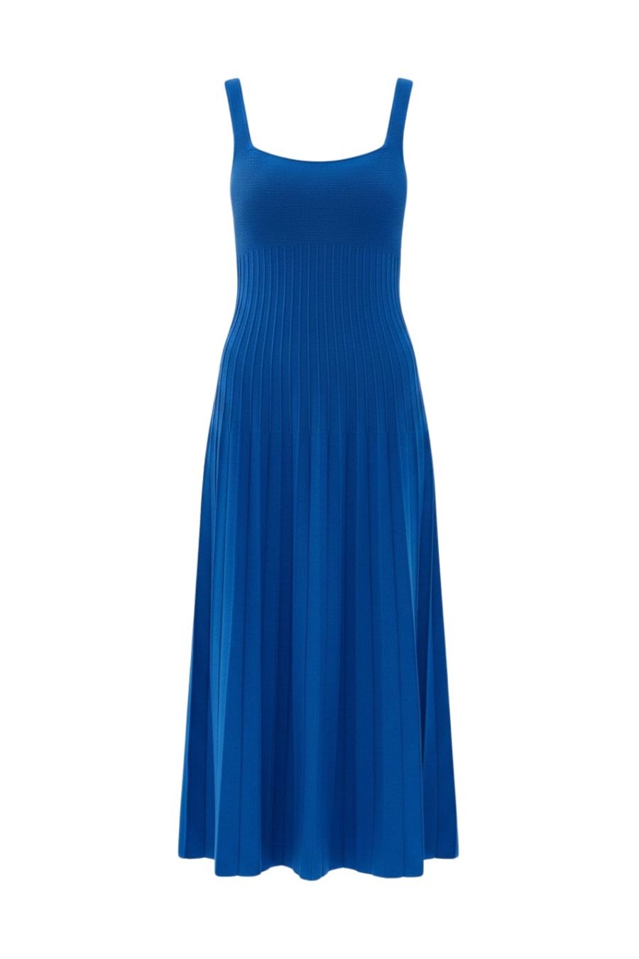 STAUD, Ellison Dress in Cobalt, Size XS