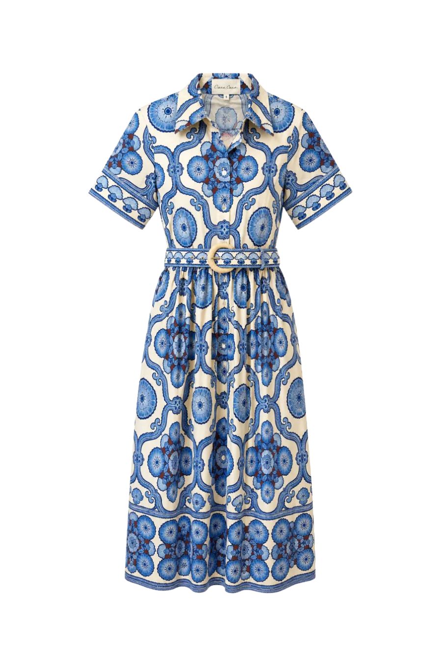 Malena Dress in Mod Floral Blue