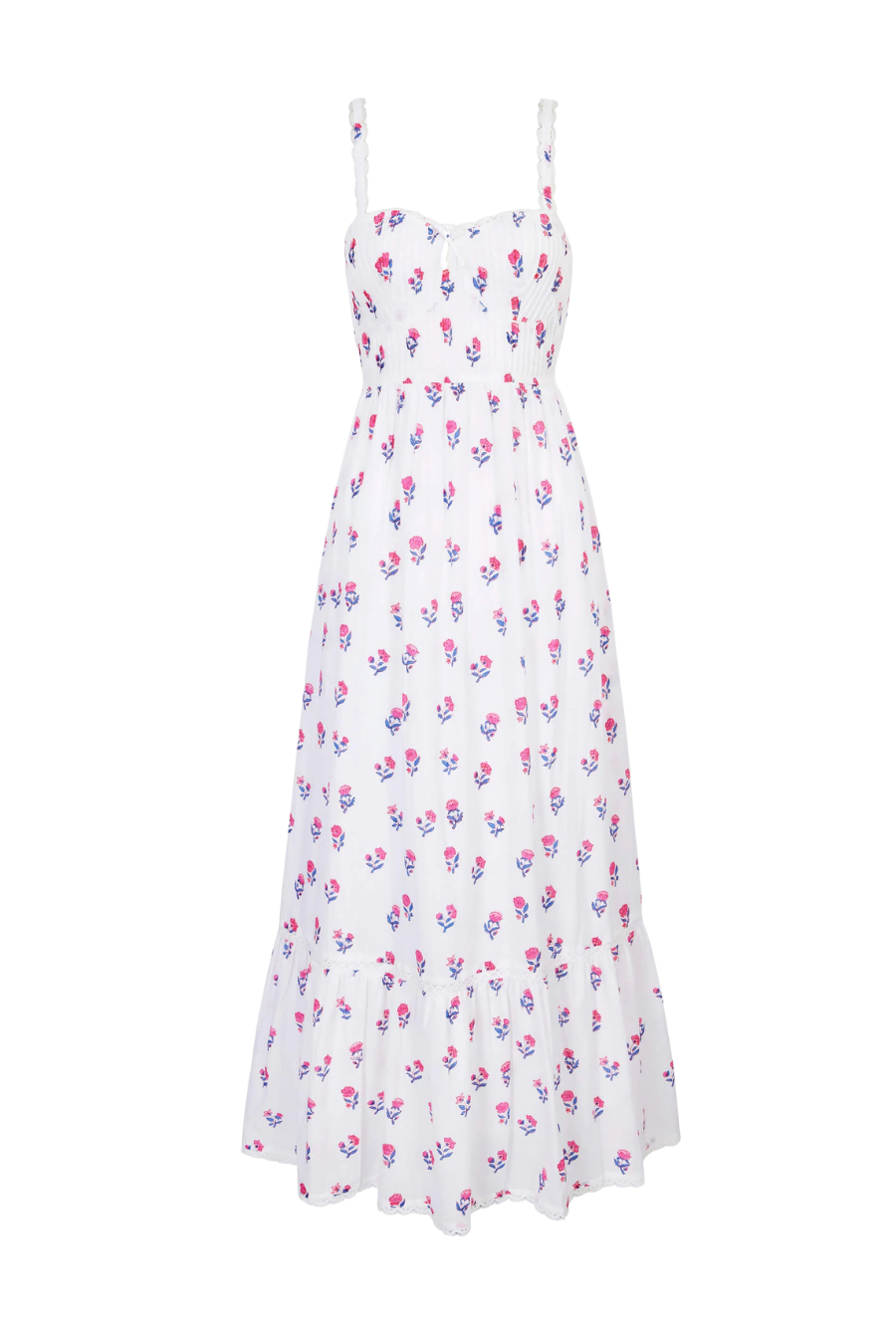 Jaipur Ditsy Malibu Dress | Pink City Prints