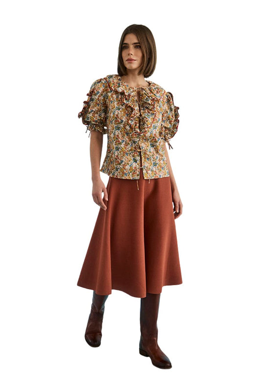 Marigold Top in Gertrude