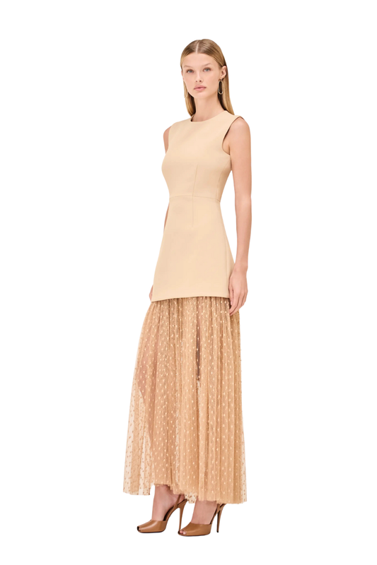 Simonette Dress in Savanna