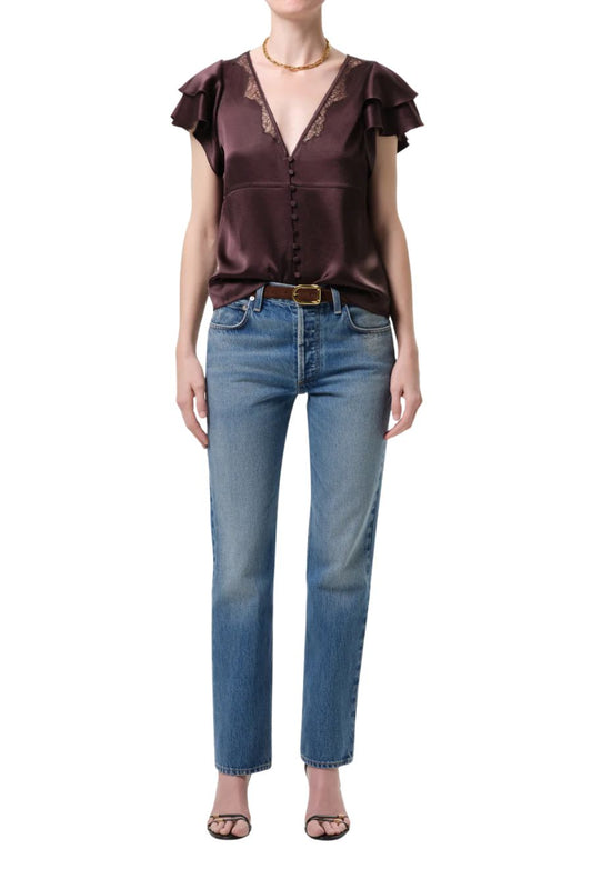 Savannah Cigarette Jean in Patina