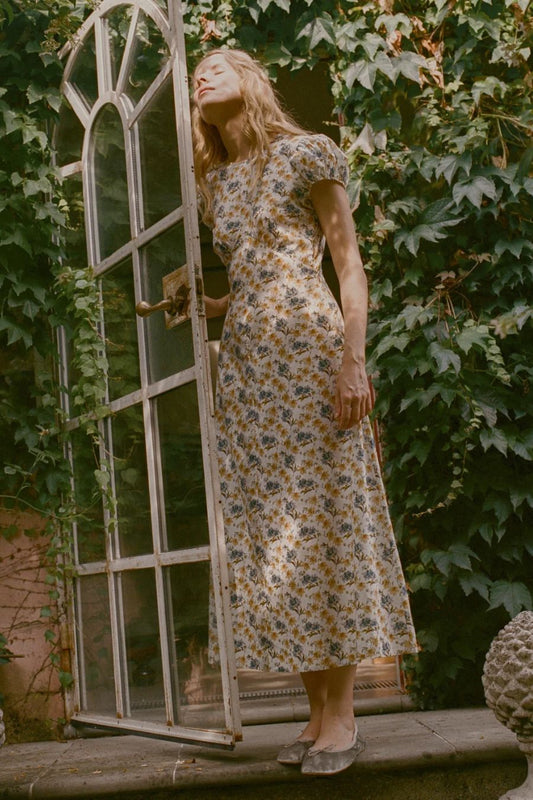 Rhodia Dress in Narcissus Bloom