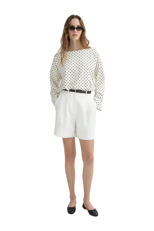 Marchello Short in Ivory