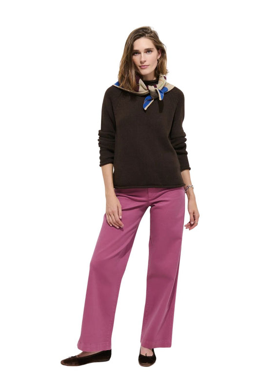 Eastport Rollneck in Dark Chocolate