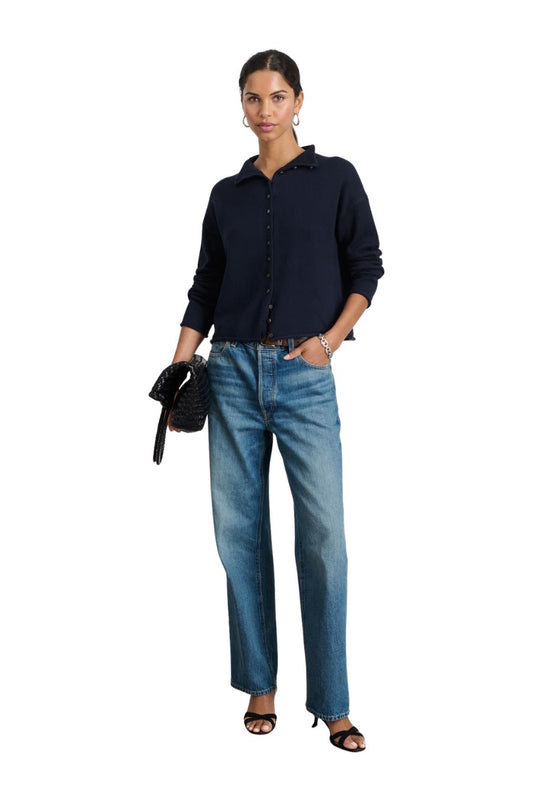 Taylor Cardigan in Navy