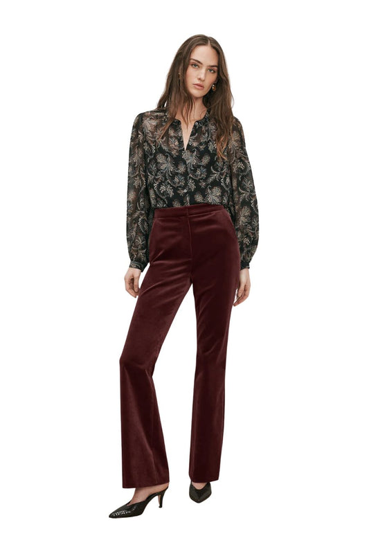 Ashlynn Blouse in Black Multi