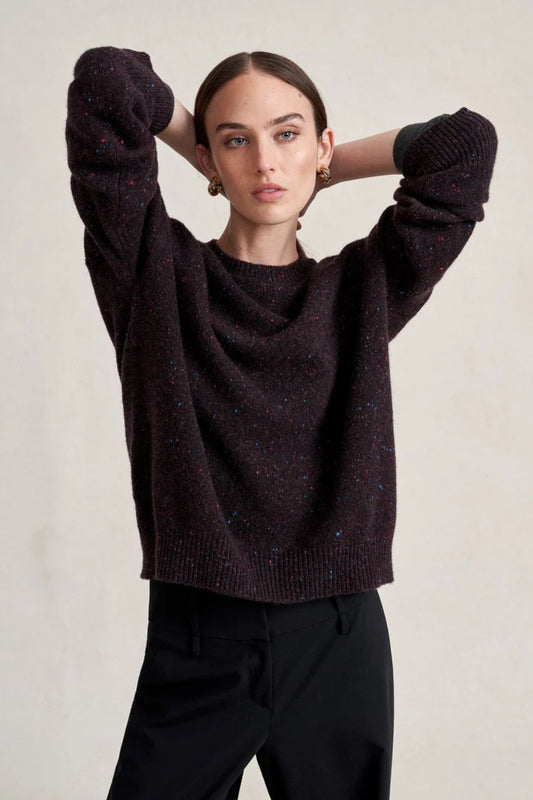Lafayette Sweater in Chocolate