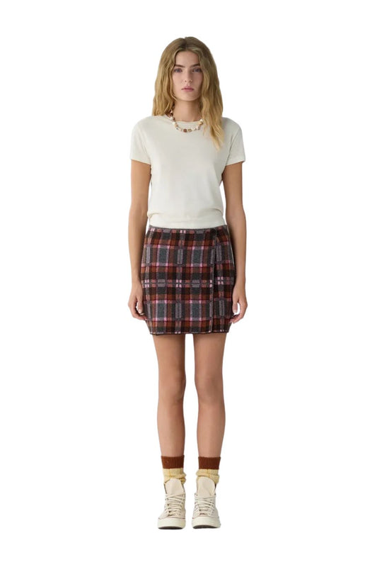 Tartan Mini Skirt in Sprinkle Combo