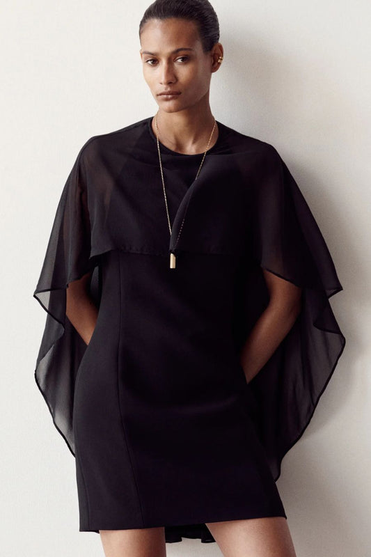 Adela Dress in Black