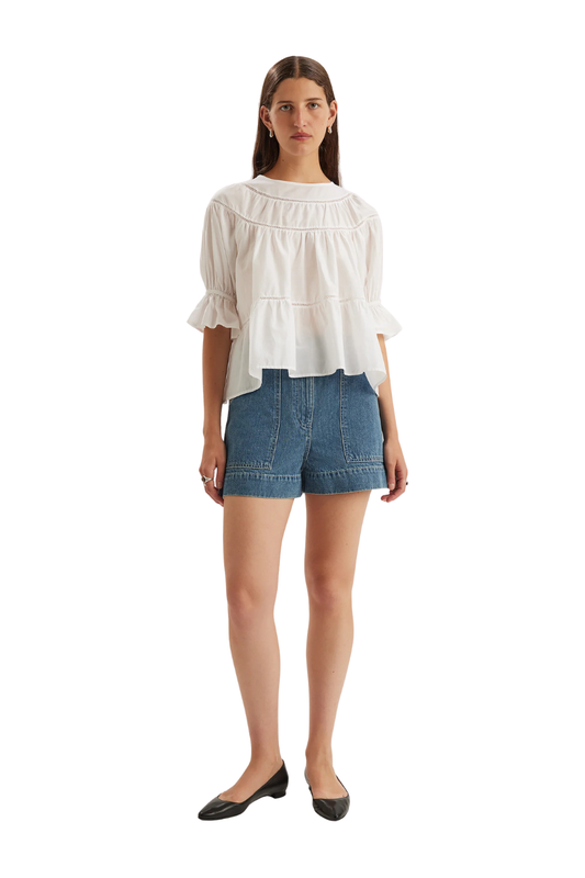 Sol Top in White