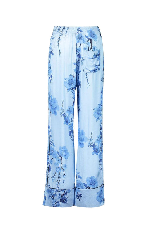 Havana Trouser in Cherry Blossom Blue