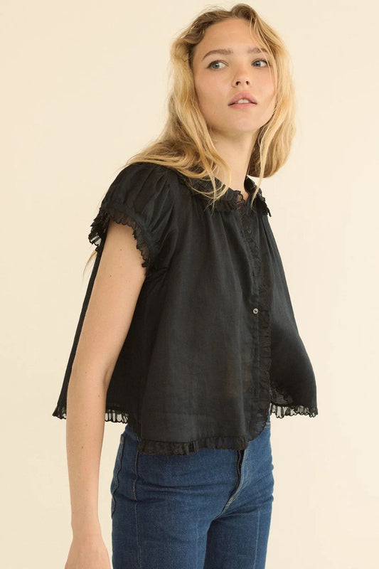 Karina Top in Black