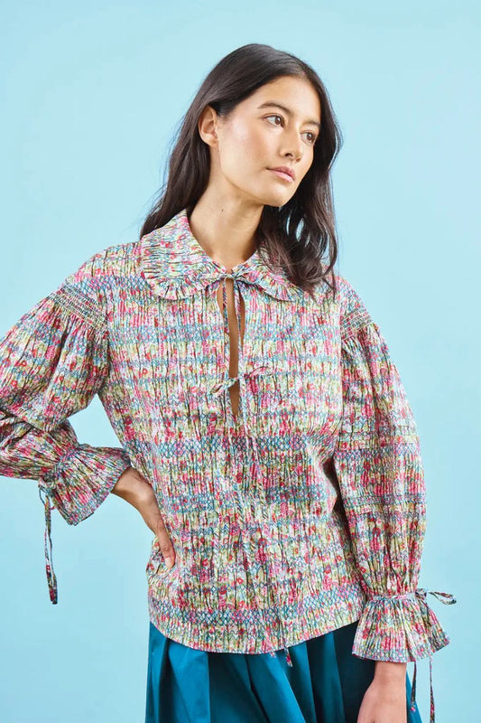 Julia Top in Elysian Smock