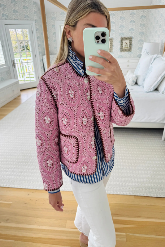 Sophie Jacket in Pink