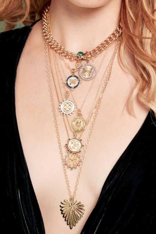 Lucky Petite Embellished Necklace