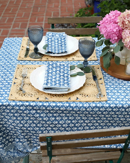Charlotte Napkin Indigo S/4
