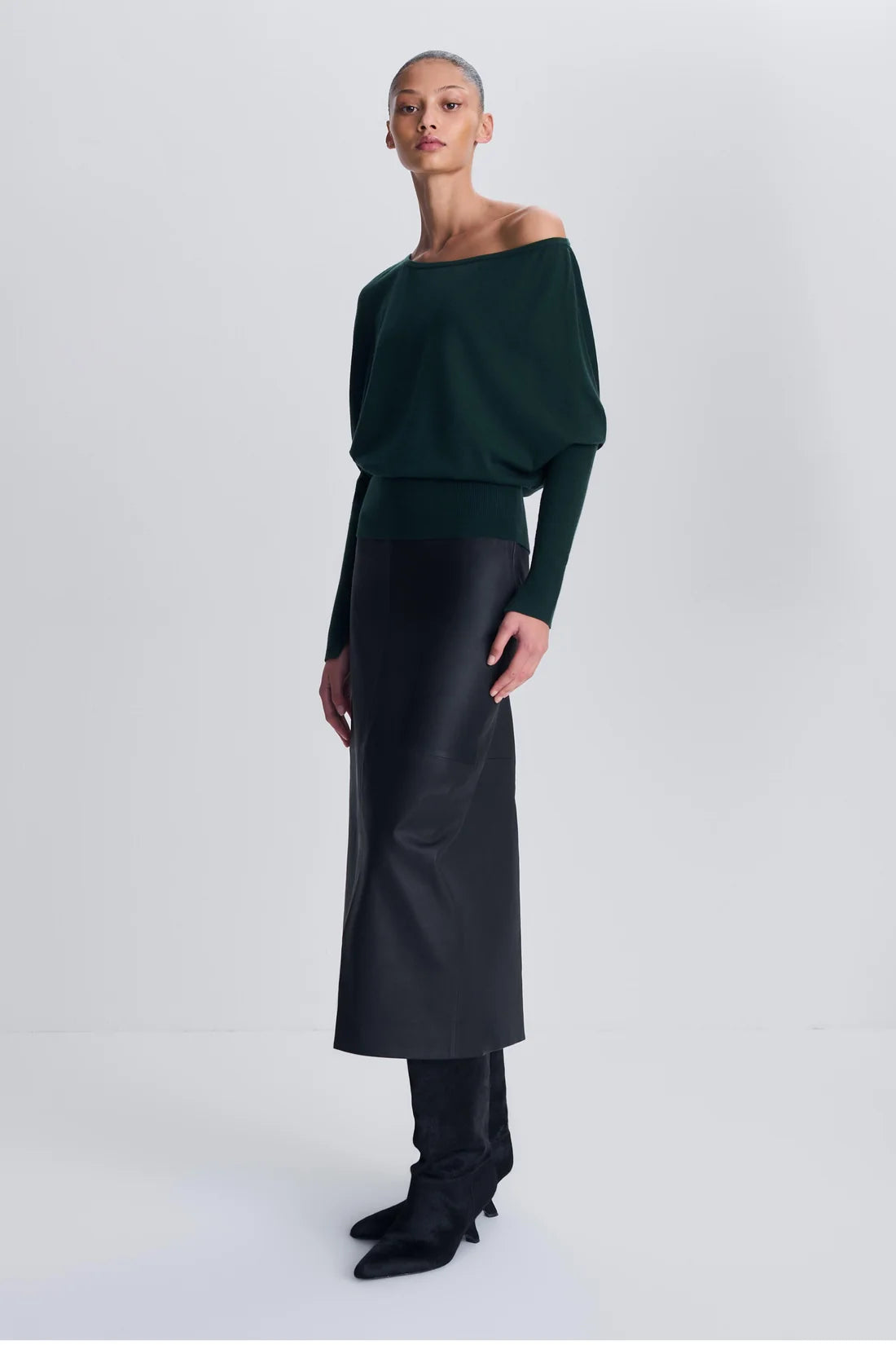 Lavina Off Shoulder Knit Sweater