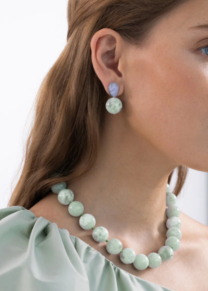 Louisa Necklace in Jade