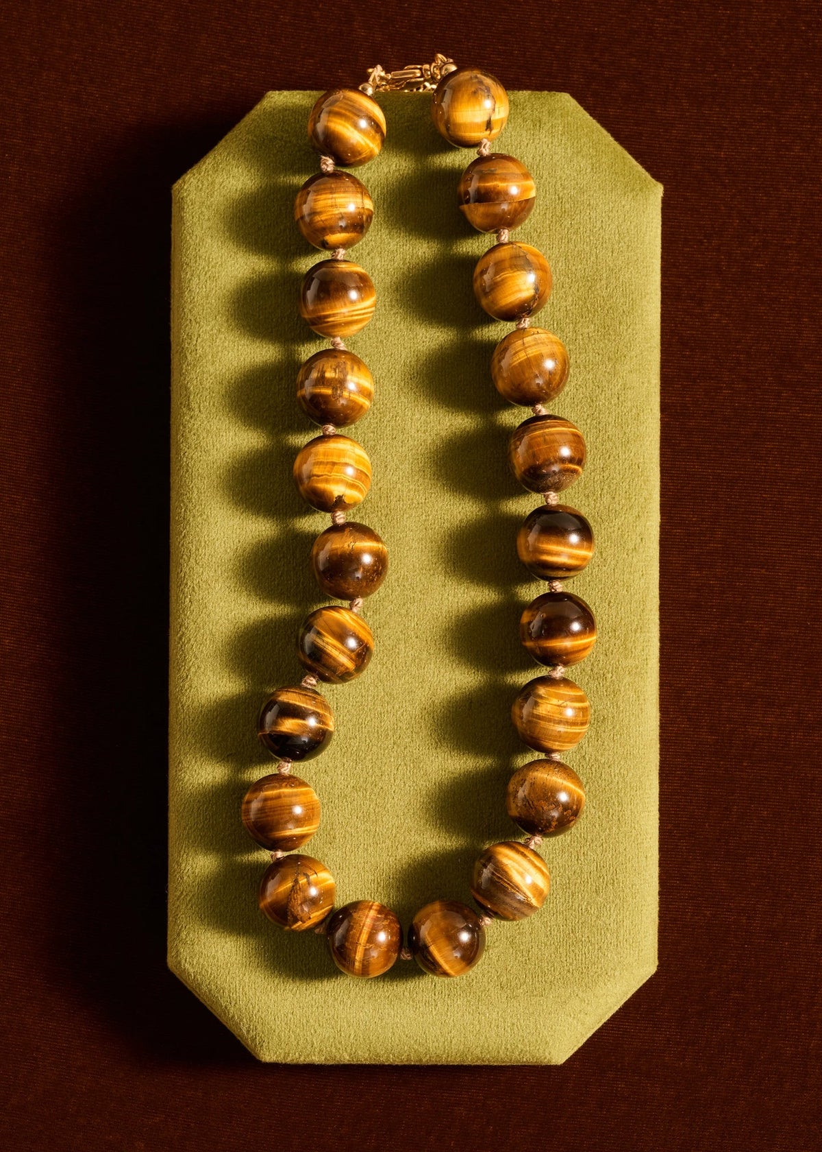 Louisa Necklace in Tigers Eye