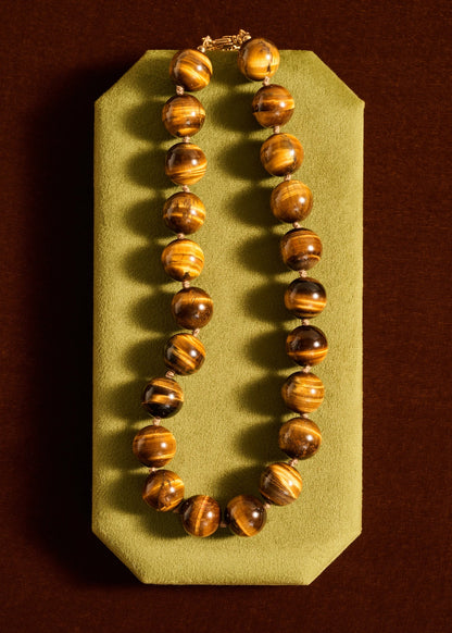 Louisa Necklace in Tigers Eye