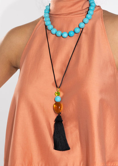 Izzie Tassel Necklace