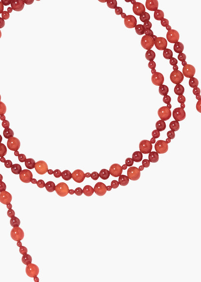 Veda Necklace in Carnelian