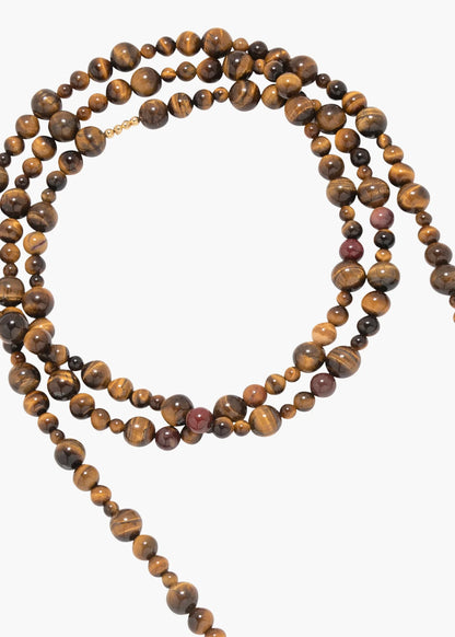 Veda Necklace in Tigers Eye