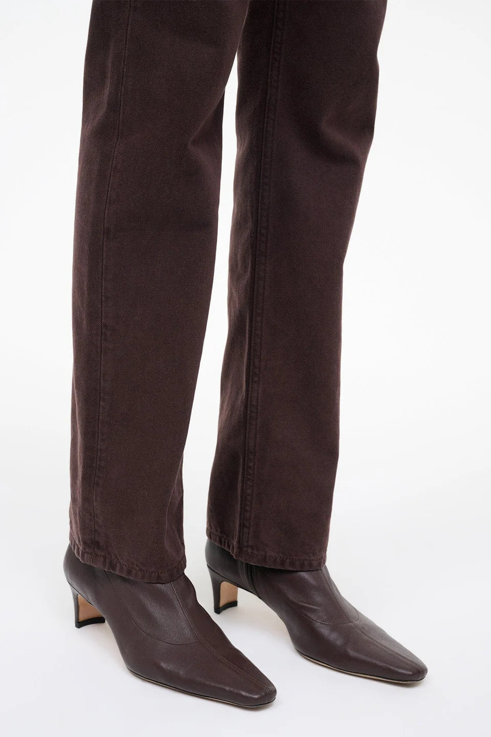 Wally Sock Ankle Boot in Espresso