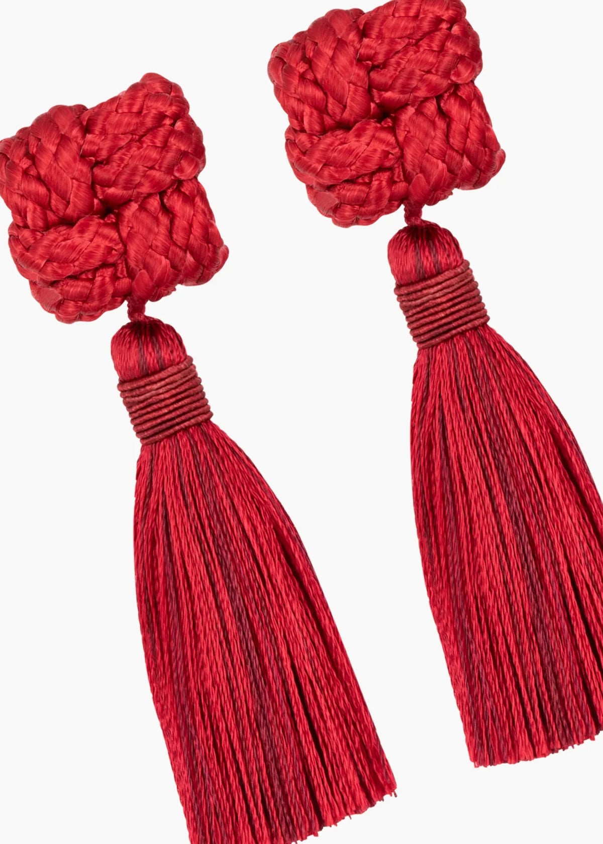 Carmella Earrings in Ruby