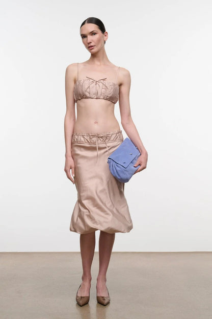 Cy Convertible Bag in Cielo Suede