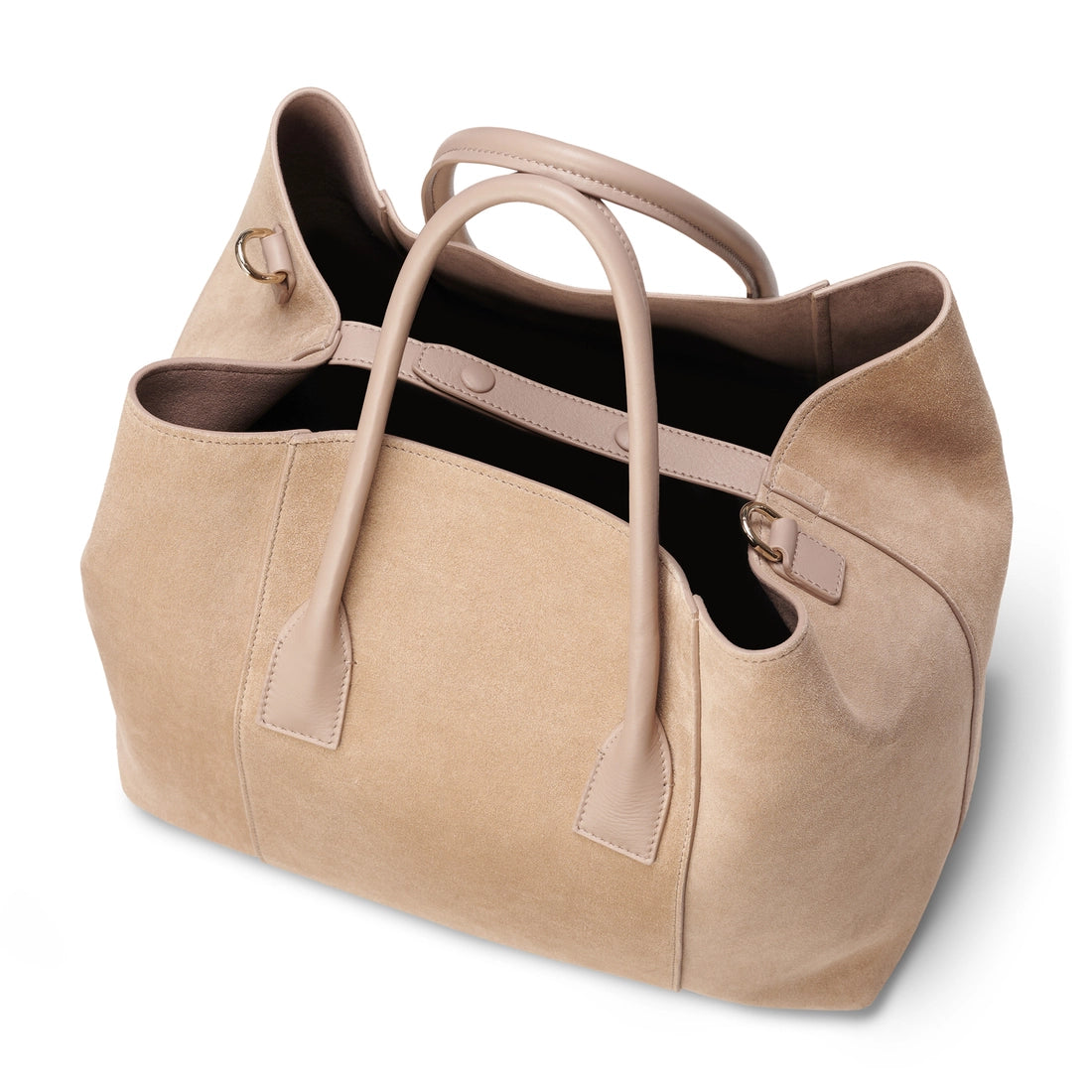 Suede Mini Weekender Bag