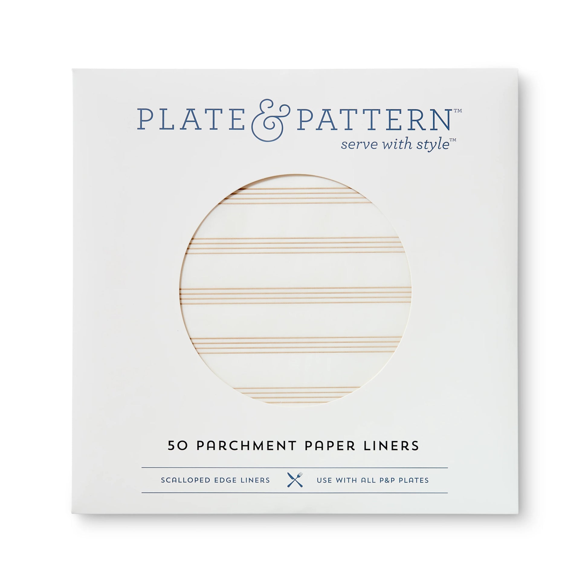 "Sandy Stripes" Flat Plate Liners