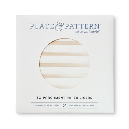 "Sandy Stripes" Flat Plate Liners