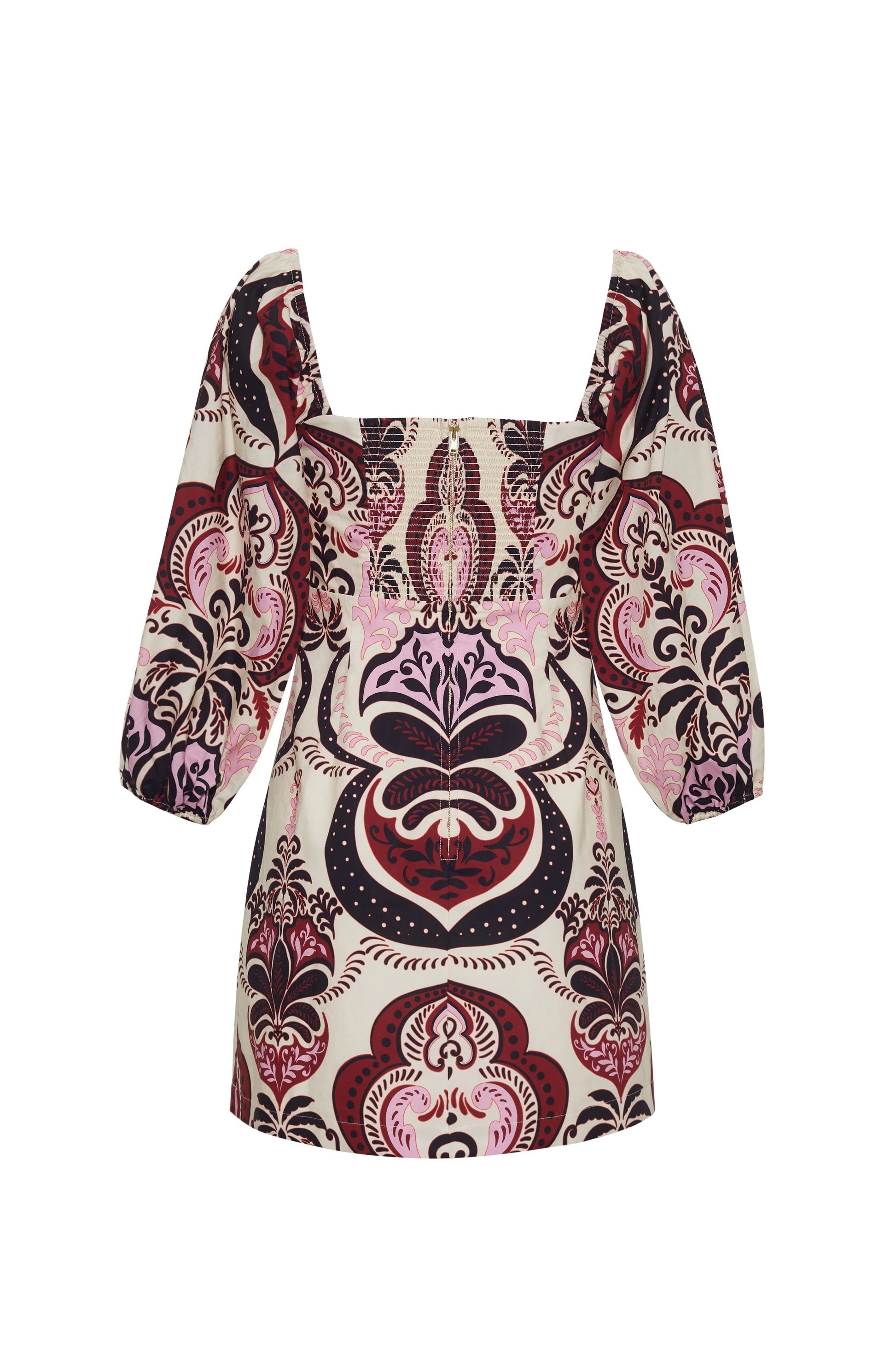 Montauk Dress in Palm Pavillion