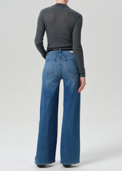 Lyra Long Wide Leg in Candle Light