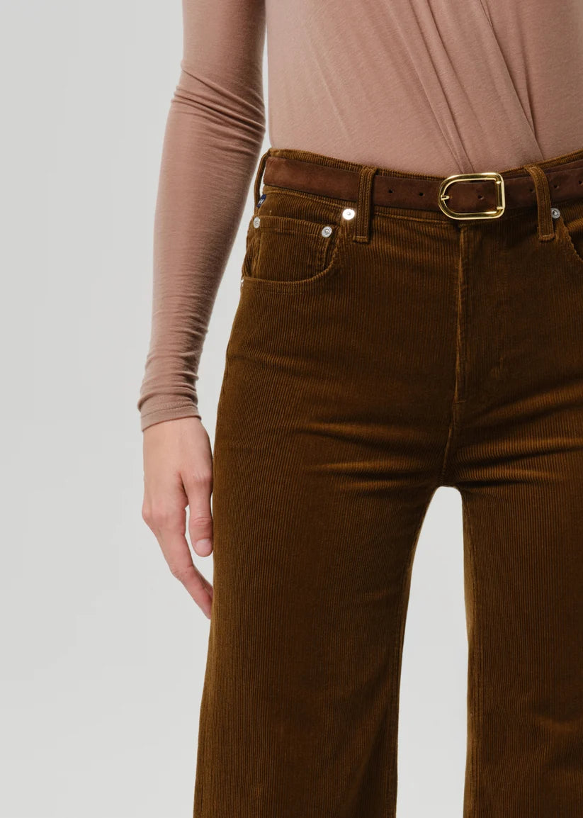 Kimberly 70's Flare Corduroy In Manuka