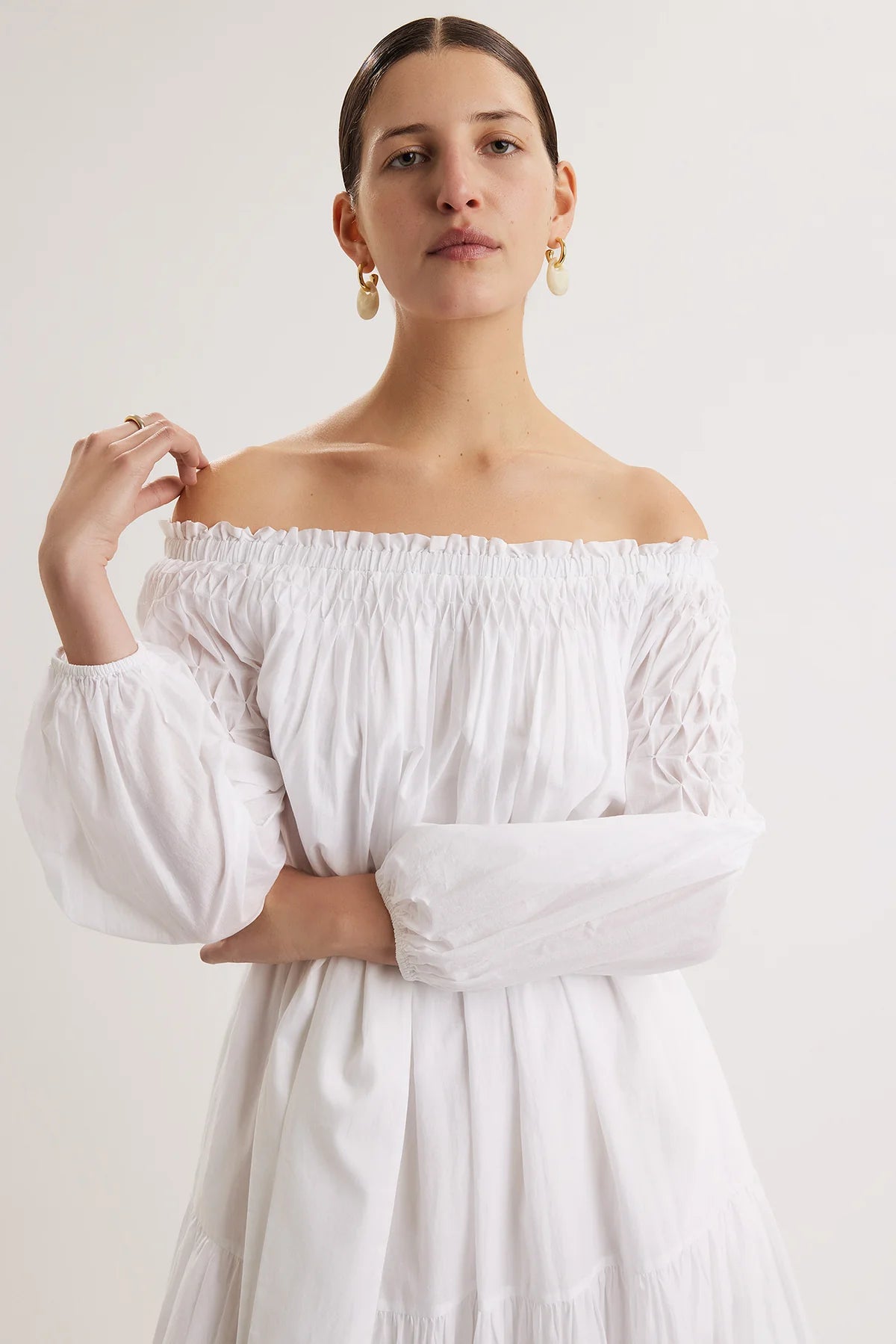 Zaria White Dress