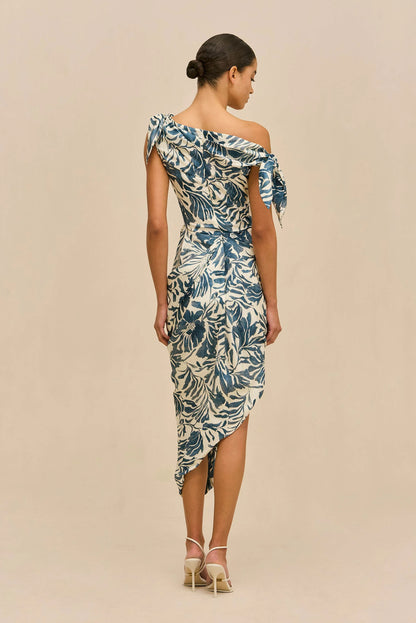 Ithaca Dress in Etched Floral