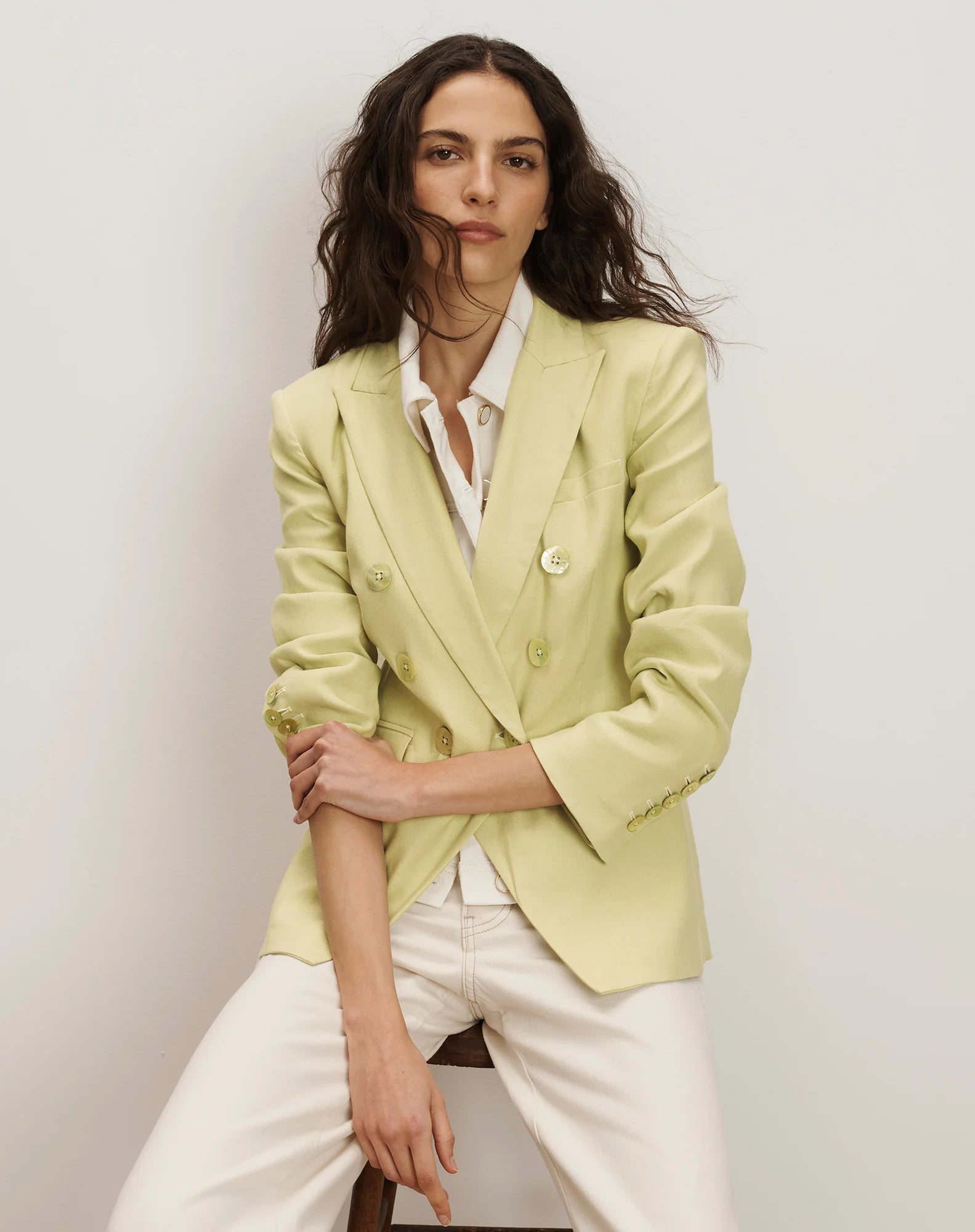 Miller Dickey Jacket in Pistachio